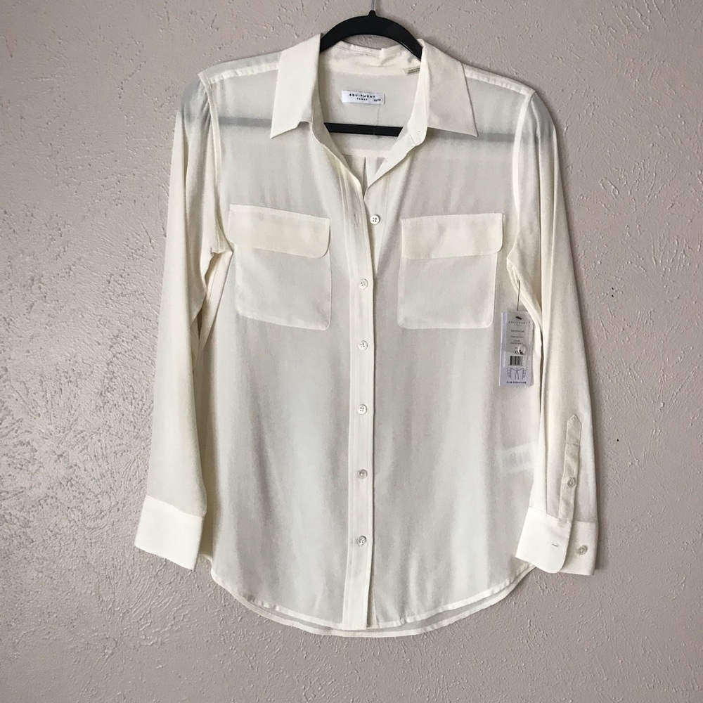 Equipment Silk Blouse